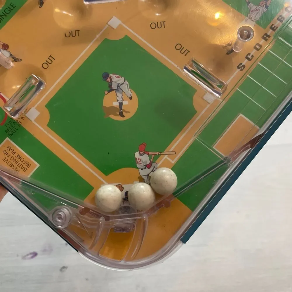 Schylling pinball baseball game‎